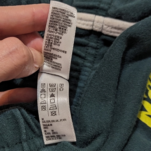 American Apparel Women's Medium Dark Green Bruno Mars Graphic Tour Booty Shorts - Picture 5 of 5